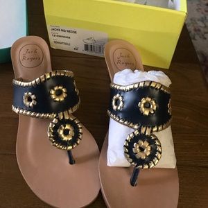 Jack Rogers Mid Wedge Navy